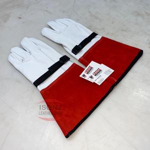 Guantes de Trabajo Eléctricos ISONZ con Exterior de Cuero, Anti-Impacto y Antideslizantes, para Uso General y para Trabajadores Eléctricos - Product Image 6