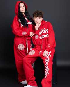 ชุดเสื้อมีฮู้ดสำหรับผู้ชายเสื้อมีฮู้ดแนวสตรีทปักลายสำหรับแฟชั่นฤดูใบไม้ร่วง - Product Image 3