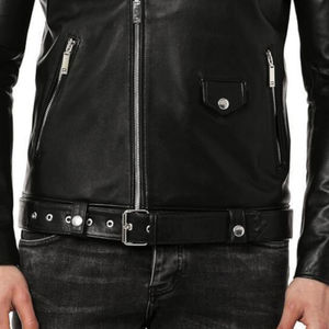 Personalizable Premium 100% chaqueta de cuero de la motocicleta genuino transpirable Auto Racing Wear para el invierno de alta calidad Fabricante - Product Image 3