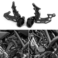 Pour Yamaha FZ-07 MT-07 FZ07 MT07 Accessoires Cadre Curseurs Crash Pad Protecteur Moteur Garde 2014 2015 2016 2017 2018