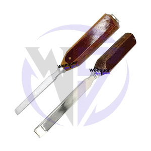 Ensemble de burins à os chirurgicaux en acier inoxydable outils orthopédiques à poignée en fibre incurvée droite 5mm 8mm 12mm 15mm 18mm 20mm 22mm 25mm 30mm - Product Image 3