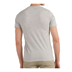<b>Top</b> Quality Cotton T Shirt For Men Stock Moisture Wicking Material <b>Short</b> <b>Sleeve</b> Stretch Suitable For Sports - Product Image 4
