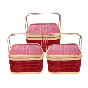 Top Product the Ultimate <b>Picnic</b> Accessory: Bamboo Gift <b>Baskets</b> with High Quality Export From Vietnam - Product Image 1