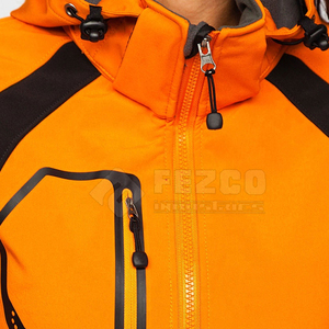 Chaqueta Softshell Impermeable con Capucha, Transpirable, de Secado Rápido, con Forro de Nailon y Exterior de Poliéster para Mujer, Temporada de Invierno - Product Image 4