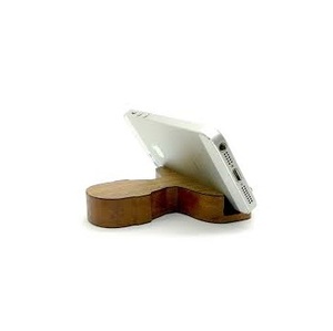 Support mobile fait main en bois de manguier de forme carrée tendance support mobile en bois pour la vaisselle promotionnelle - Product Image 2