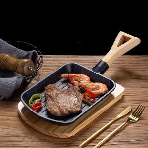 Les plateaux chauffants en bois et en fer rendent la repas plus immersifs et agréables, le fer retient la chaleur plus longtemps que les ustensiles de service standard. - Product Image 3