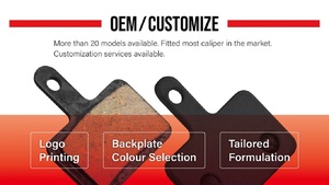 Pastillas de freno de disco de bicicleta Quiet Bicycle Parts para Magura - Product Image 4