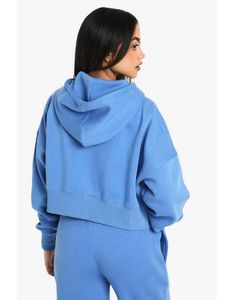 Conjunto de Sudadera con Capucha y Pantalones Deportivos Azules Extra Grandes para Mujer, con Logotipo Personalizado 2025, Nuevo Diseño para Invierno - Product Image 5