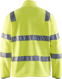 Veste de sécurité en polaire à haute visibilité |   Blouson d'hiver réfléchissant ANSI |   Logo personnalisé |   Fabricant OEM - Product Image 2