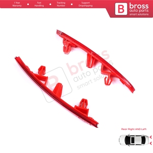 Réflecteur de pare-chocs arrière droit et gauche BSP1171 pour Clio MK5 BF B7 2019-actuel 265602442R 265651206R - Product Image 4