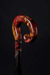 15 ans d'usine conception personnalisée populaire 122cm verni Camping bois randonnée pôle bâton de marche - Product Image 2