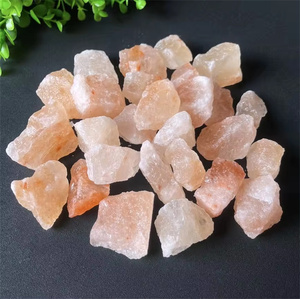 เกลือหิมาลัยธรรมชาติแบบหยาบ/สีชมพูแดง หินนวดแบบขัดเงา บล็อกเกลือหินสีชมพู บรรจุในถุง/ซอง/ขวด - Product Image 2