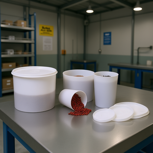 Burkle GmbH All-Purpose Round <b>Boxes</b> for Chemical and Oil Transfer Storage Cages & Containers - Product Image 3