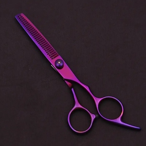 Ciseaux de coupe de cheveux professionnels, ciseaux de coiffeur pointus en acier inoxydable, ciseaux de coiffure de salon, conception ergonomique - Product Image 2