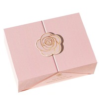 Vente en gros Boîte cadeau de luxe à double ouverture Boîte cosmétique de luxe Boîte cadeau Saint Valentin