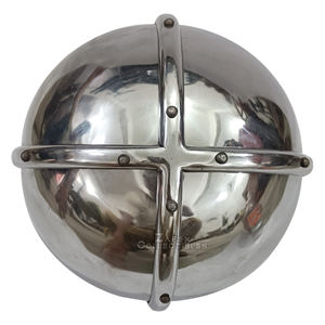 Casque nasal médiéval authentique de style viking, artisanal, pour reconstitutions historiques, événements de cosplay et décoration de bureau à domicile - Product Image 5