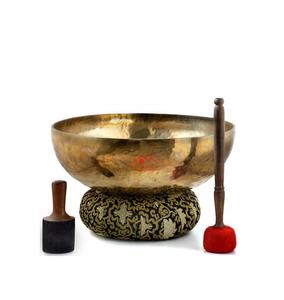 Cuenco Tibetano para cantar, logotipo personalizado, tarifa al por mayor, precio barato Vintage, cuenco para cantar hecho a mano personalizado, calidad Premium - Product Image 1