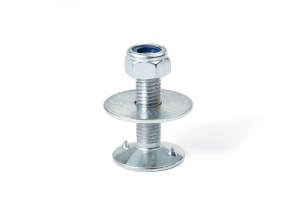 SELFLEX KK08-C-50-30 Round Head 1 Dot Nut Washers Grade 6.8 UNC Thread Stainless Steel Conveyor Belt Elevator <b>Bolt</b> - Product Image 1