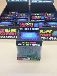 New NeeDoh Nice <b>Cube</b> Glitter & <b>Glow</b> - Product Image 1