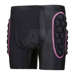 Pantalones cortos deportivos de alta calidad GK con absorción de impacto acolchada de EVA, cómodos para entrenamientos intensos, producto de seguridad deportiva - Product Image 2