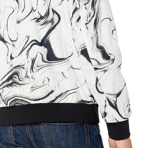 Veste bomber de mode d'hiver pour hommes, respirante, coupe-vent, couleur personnalisée, service OEM disponible - Product Image 6