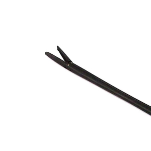 Instrument manuel en acier inoxydable Micro Aural Forceps de haute qualité avec pointe (0.8*6mm) et arbre à revêtement noir (8cm) au meilleur prix - Product Image 1