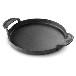 Plancha de Hierro Fundido Weber (38.6x30.5cm) con Asa Lisa 7421 para Asar y Cocinar - Product Image 1