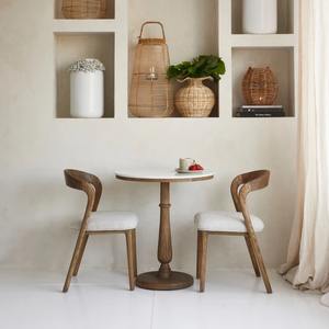 Jarrón Decorativo de Mimbre Natural Ecológico, Cuerpo Redondo con Borde Acampanado, Hecho a Mano, para Decoración del Hogar, Venta al Por Mayor - Product Image 4