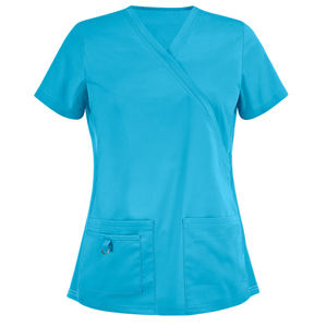 2025 moda nuevo estilo poliéster rayón Spandex uniformes conjuntos venta al por Mayor Médico Hospital enfermería Scrubs Doctor uniforme - Product Image 1