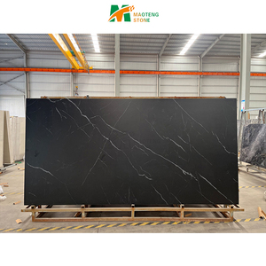 20mm chất lượng cao bằng đá cẩm thạch tìm kiếm vàng thiêu kết đá tấm Trung Quốc sản xuất nhân tạo thạch anh ngói Countertop cho khách sạn - Product Image 3