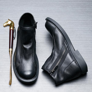 Zapatos Mocasines de Piel de Becerro con Detalles Cosidos a Mano y Soporte para el Arco del Pie, Zapatos de Vestir para Hombre - Product Image 2