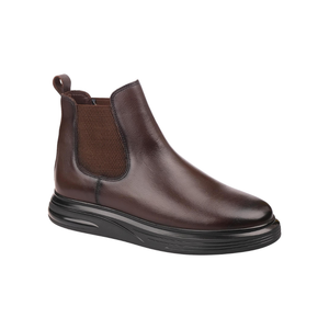 6972 Men's Chelsea Boots Genuine Leather Slip Resistant Autumn Winter Casual Walking Footwear - Product Image 2
