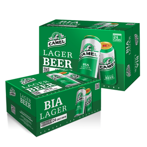 Cerveza Lager fuerte de 500ml de Vietnam Brewery con opciones OEM ODM Bebida alcohólica de etiqueta privada - Product Image 2