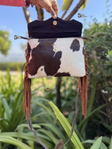 Sac à main en cuir de vachette occidental, nouveau design, artisanal, sculpté à la main, avec franges, style bohème vintage, fait à la main, élégant, sac à bandoulière - Product Image 5