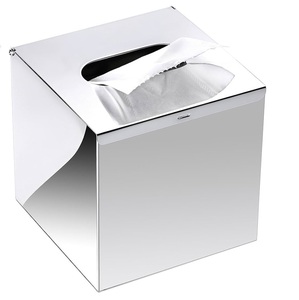 Caja de Papel para Servilletas de Diseño Artesanal para Decoración de Mesa de Comedor, Bodas y Fiestas, Porta Servilletas de Metal de Gran Tamaño - Product Image 5