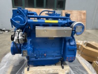 Moteur diesel marin à longue course SCDC Weichai WP4C102-15 DHP04C0027 4 cylindres 75KW 102HP 1500RPM pour propulsion embarquée