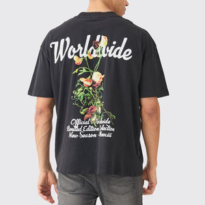 เสื้อยืดกราฟิกสำหรับผู้ชายเสื้อยืดกราฟิกสำหรับผู้ชายแฟชั่นใหม่ทำจากโพลีเอสเตอร์ - Product Image 2