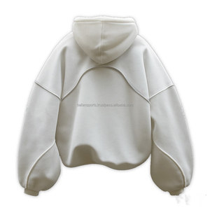 Top Qualité Dernière Mode En Gros Femmes Hoodies Pull Sweatshirts pour Femmes Logo Imprimé Personnalisé Filles Hoodies Avec Fermeture Éclair - Product Image 2