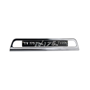 Emblema Trasero Cromado 'TV175' y 'TV200' para Motocicleta Lambretta TV3 (Modelos Antiguos) - Product Image 2