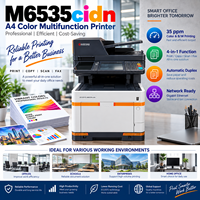 Imprimante multifonction couleur A4 d'occasion M6535cidn, 35 ppm, recto-verso, réseau, copieur, scanner, fax, machine de bureau, Chine