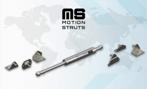 Resorte de Gas Industrial de Acero Inoxidable AISI 316L, 27mm-14mm, 626mm (24.414in), 100N-2500N, para Escotillas de Yates y Embarcaciones, MotionStruts CE - Product Image 6