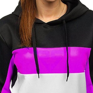 Sudaderas con capucha a prueba de viento para mujer hechas en fábrica para venta en línea Sudaderas con capucha de algodón de la mejor calidad para mujer - Product Image 5