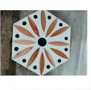 Juego de posavasos de MATERIAL PERSONALIZADO Almohadillas de piedra redondas de estilo clásico para cocina Hecho en India - Product Image 1