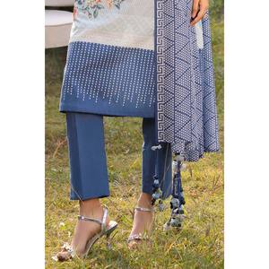 ชุดสูทผ้าลอนปักลายพิมพ์ 3 ชิ้นสำหรับผู้หญิง พร้อมผ้าคลุมไหล่ รุ่น CL-52652 - Product Image 6