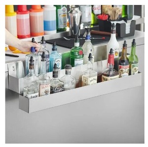 Bán Buôn Duy Nhất-Tier Tường Thép Không Gỉ Đường Sắt Cao Cấp Chất Lượng Ánh Sáng Đường Sắt SS Kệ Treo Đường Sắt - Product Image 6