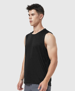 เสื้อกล้ามออกกำลังกายสำหรับผู้ชายเสื้อกล้ามระบายอากาศได้ดีดีไซน์ทันสมัยออกแบบโลโก้ได้ตามต้องการ - Product Image 6