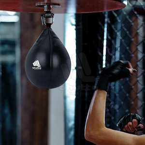 Boxing <b>Speed</b> Ball Punching <b>Bag</b> Training Equipment Pear Shape Swivel Punching Ball Hanging <b>Bag</b> for Boxing Exercise Fitness - Product Image 5
