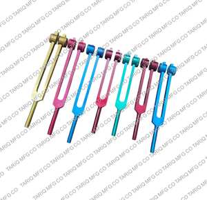 Kit de 7 diapasons en aluminium pour la guérison par vibrations, la relaxation et l'équilibrage énergétique TARIQ MFG CO - Product Image 5