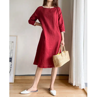 Top grande taille tenue décontractée dames femmes robes nouveaux vêtements Sexy fille haute qualité femme lâche femmes robes