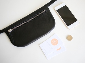 Riñonera de cuero Riñonera Ropa de fiesta Cintura de cadera Personalizada - Product Image 5